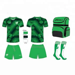 Camisetas de fútbol 100% poliéster para niños, camisetas de fútbol de la mejor calidad, venta al por mayor, equipos de fútbol para niños