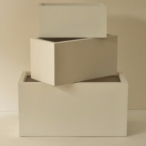 Jardinière <span class=keywords><strong>en</strong></span> béton <span class=keywords><strong>rectangulaire</strong></span> légère de haute qualité de 2025 Offres Spéciales pour la décoration de la maison et du jardin - Product Image 2