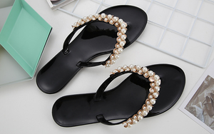 Zapatillas de estilo euroamericano para mujer, chanclas de ocio para interiores y exteriores - Product Image 3