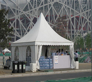 Al Aire Libre 3x3 <span class=keywords><strong>4x4</strong></span> 5x5 jardín Pagoda Gazebo <span class=keywords><strong>toldo</strong></span> boda fiesta deportes tienda dosel impermeable PVC evento aluminio tienda fabricante - Product Image 1