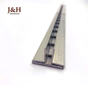 Poste vertical de pared ranurada de soporte empotrado de un solo agujero de Zinc metálico de América - Product Image 6