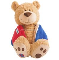 Oso de peluche suave Cuddly Buddy para niños y niñas, juguete de peluche, Bola de peluche, oso de peluche, pelota de peluche