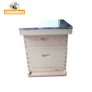 Pin de nouvelle-Zélande double couches ruche d'<span class=keywords><strong>abeille</strong></span> en bois <span class=keywords><strong>maison</strong></span> avec cadres complet fumigé - Product Image 2