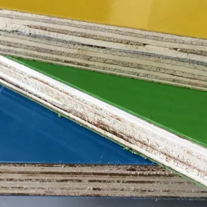 Migliore prezzo di alta qualità 4x8 di plastica compensato fogli di plastica rivestito di legno compensato per la costruzione di cemento forma