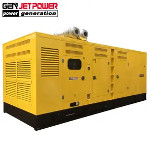1200kva generatore diesel di potenza pianta 1000KW diesel generatore di 1 mw generatore diesel