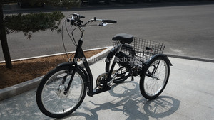 250W électrique <span class=keywords><strong>personne</strong></span> âgée <span class=keywords><strong>3</strong></span> roues tricycle cargo <span class=keywords><strong>pour</strong></span> handicapés famille cargo vélo trike GW-7019E livraison vélo - Product Image 4
