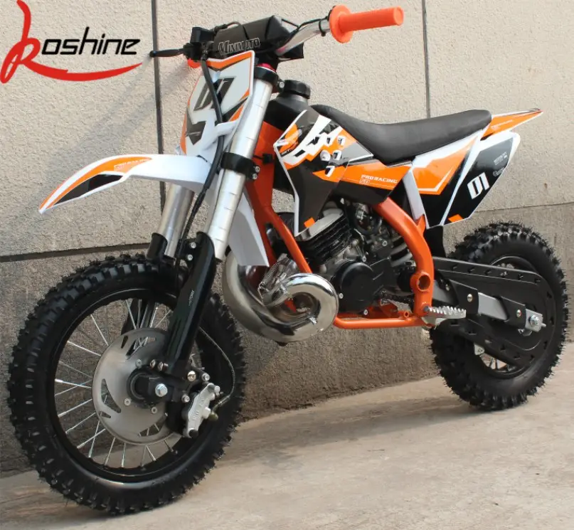Koshine Moto Gas Powered 2 Stroke Kids Mini pocket Dirt Bike 50CC