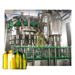 Olive Oil Glass Bottle / Plastic Bottle Filling / Packing Machine