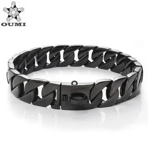 OUMI Puppy Collar และชุดซื้อโลหะสีดำพิเศษราคาถูกสุนัขนำสัตว์เลี้ยงสุนัขปลอกคอและสายรัด