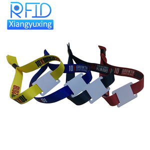 One time use F08 Chip bracelet <span class=keywords><strong>NFC</strong></span> Fabric Sticker for Festival/concert - Product Image 3