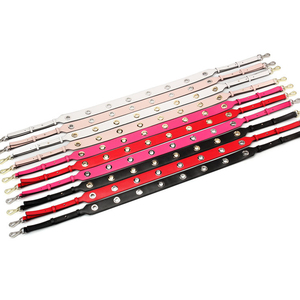 Faux Leather Bag Handle Adjustable Leather Shoulder Strap - Product Image 4