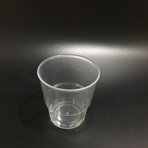 Nouveau design blanc transparent 200 ml promotionnel gobelets en <span class=keywords><strong>plastique</strong></span> <span class=keywords><strong>refermable</strong></span> - Product Image 3
