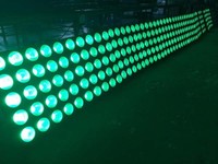 Pro 25 Eyes Matrix Stage Blinder, Luz LED RGB DMX512 de 30W con Ángulo de Haz de 38°, IP20, para Espectáculos, Fiestas y Discotecas