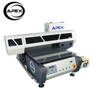 APEX UV6090I Usine Hotting Vente UV imprimante à plat numérique pour verre/acrylique/céramique Machine d'impression