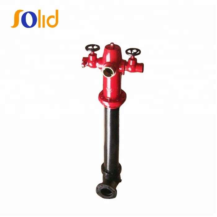High Quality 3 Way Outlet 6 Inch Flange Outdoor Fire Hydrant