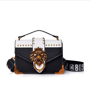 Bolso de mano europeo y americano con remaches para mujer, bandolera cruzada, novedad de 2019 - Product Image 4