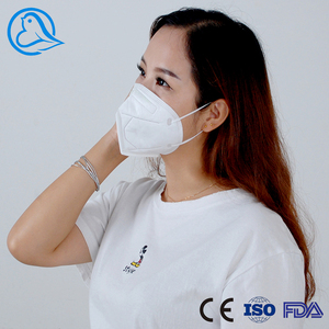 3-plys Pieghevole 3D Protezione Delle Vie Respiratorie Antipolvere Bocca <span class=keywords><strong>FFP2</strong></span> Maschera per Il Viso - Product Image 2
