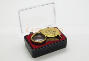 30x21mm Bijoux Idetification Loupe Bijoutier Loupe Avec Cadre En Acier Inoxydable - Product Image 6
