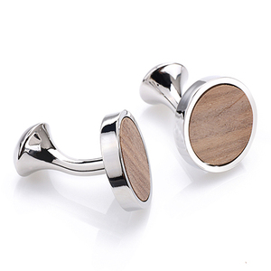 <span class=keywords><strong>Gemelli</strong></span> da Uomo OB per <span class=keywords><strong>Camicia</strong></span>, per Matrimoni e Anniversari, in Acciaio Inossidabile Placcato Oro/Nero/Argento, <span class=keywords><strong>Gemelli</strong></span> in Legno per Camicie da Uomo - Product Image 5