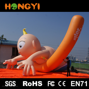 Garçon gonflable géant de natation Modèle bébé personnalisé personnage de dessin animé de publicité extérieure - Product Image 4