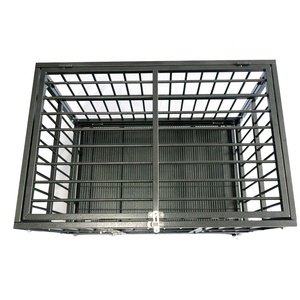 Jaula de perro caja de servicio pesado de Metal fuerte perrera parque para perros grandes con <span class=keywords><strong>cuatro</strong></span> ruedas - Product Image 2