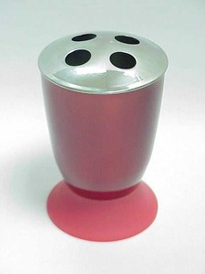 Ensemble d'accessoires de salle de bain en forme de coupe Champion rouge Matériau métallique - Product Image 3