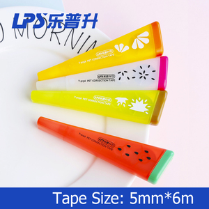 Cinta de corrección de <span class=keywords><strong>estilo</strong></span> triangular, suministros de papelería bonitos para estudiantes, tipo bolígrafo, cinta de corrección, cubierta de Error, tarjeta de Blíster - Product Image 5