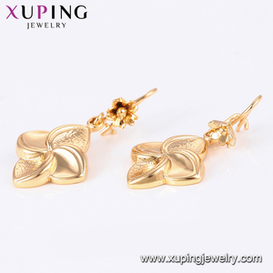 Xuping-Conjunto de joyería de <span class=keywords><strong>oro</strong></span> con forma de flor cuadrada, imán de pozo de alta potencia de <span class=keywords><strong>recompra</strong></span>, 64577 - Product Image 5