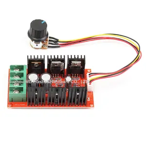 PWM DC Motor Speed Controller Verstelbare Variabele Snelheid Schakelaar 12 V 24 V 36 V 48 V 40A 2000 W 9-50 V HOO