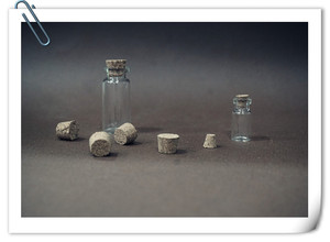 <span class=keywords><strong>Bouchon</strong></span> de liège pour la vente en <span class=keywords><strong>gros</strong></span> 5 ml clair rond petit médecine chimique verre flacons pénicilline bouteille - Product Image 3
