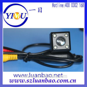 la más bella 4 a prueba de agua led las luces de visión nocturna cámara de copia de seguridad - Product Image 1