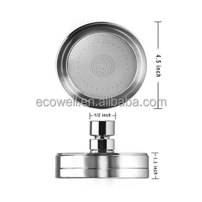 Amazon полный комплект душевой фильтр с алюминиевым водосберегающим верхним распылителем 4 дюйма или 6 дюймов душевая головка