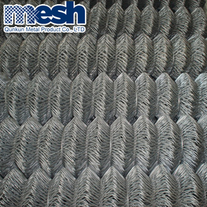 Gran oferta, cerca de eslabones de cadena galvanizada en forma de diamante de 6 pies para uso doméstico con tira móvil - Product Image 5