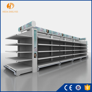 De alta calidad de China fabricante de tienda de venta al por menor tienda de comestibles de visualización bastidores góndola estanterías <span class=keywords><strong>Precio</strong></span> de <span class=keywords><strong>supermercado</strong></span> - Product Image 4