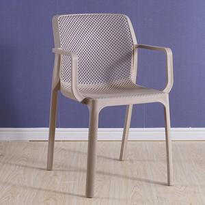 Blanco barato sillas de plástico PP plástico jardín sillón silla de jardín silla <span class=keywords><strong>apilable</strong></span> - Product Image 2