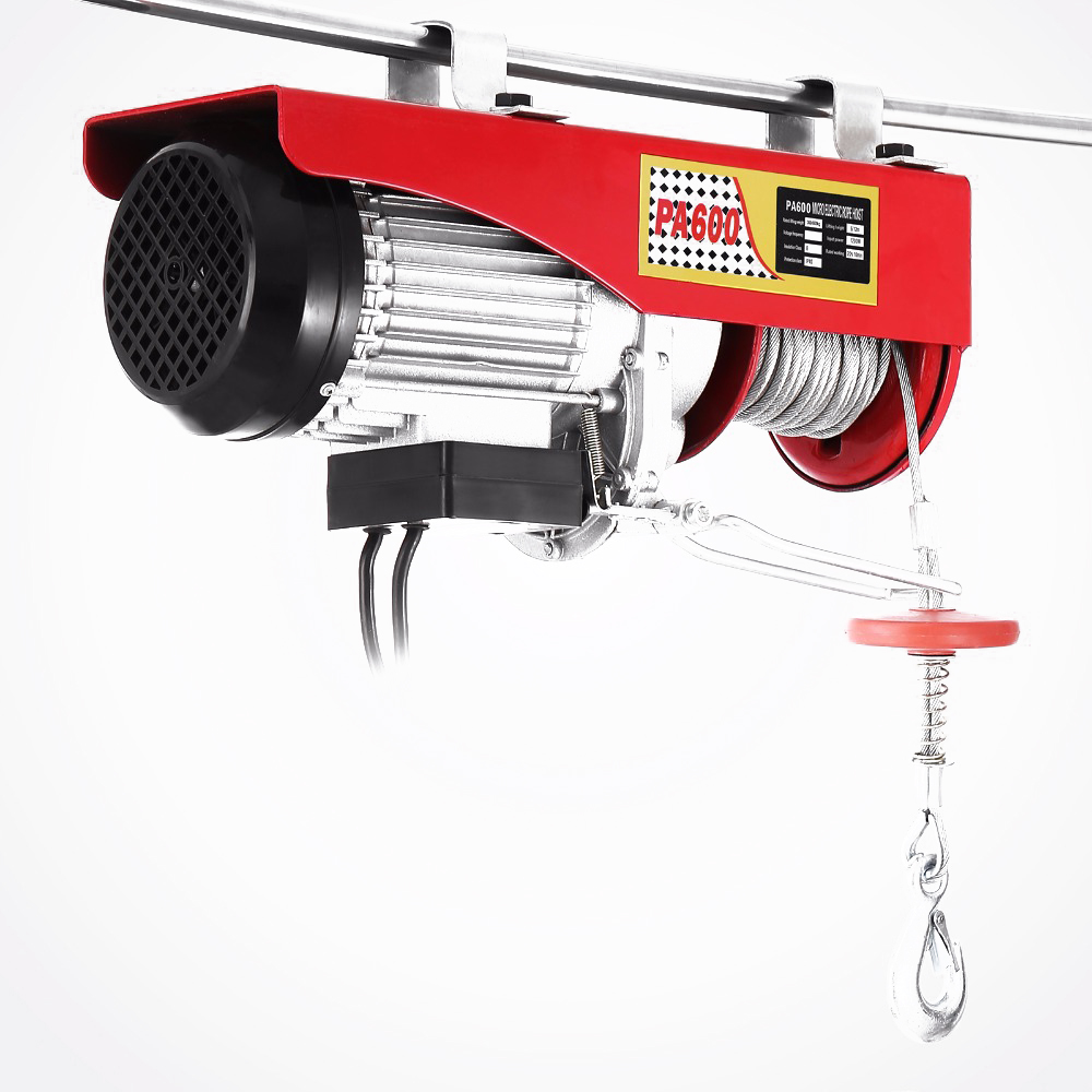 Электрический подъемник 110 фунтов, Электрический подъемник в, Мини электрическая лебедка, проводной кабельный подъемник, мостовой кран, подъемник с дистанционным управлением (1