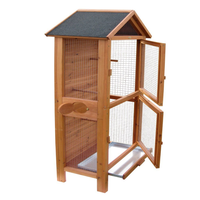 MSH-B0B1 En Gros Usine Prix Volière Cage En Bois Jardin Extérieur Maison D'oiseau