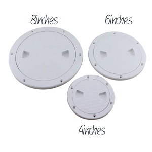 Couverture <span class=keywords><strong>de</strong></span> pont ABS rond pour bateau marin, 4 pouces, 6 pouces, 8 pouces, pour Inspection - Product Image 6