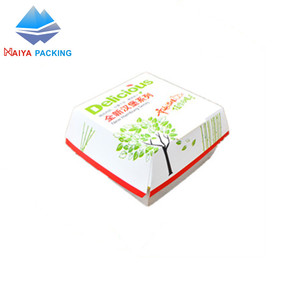 Dongguan fábrica de papel de hamburguesa de embalaje de alimentos de lucn caja de hamburguesas - Product Image 3