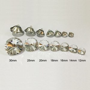 Botones de Tapicería de Acrílico/Vidrio Transparente que Imitan Diamantes para Sofás, Camas, Cocina, Manualidades de Tufting - Diseño Moderno - Product Image 2