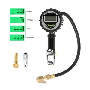 Batterien Digital Car Tire Inflator Gun Deflator Manometer Inflator Preis Luft schlauch für LKW Automobile Motorrad