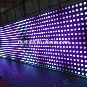 Led Back Ground Gordijn Video Gordijn Muur Display Panelen