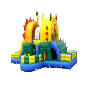 Gigante gonfiabile parco di divertimenti all'aperto castello di salto, i bambini gonfiabile di divertimento della città, casa rimbalzante gonfiabile parco giochi al coperto per la vendita - Product Image 2