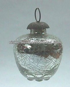 Guirnalda colgante de estrella metálica Premium elegante adornos navideños empaquetados en bolsas para celebraciones navideñas en el hogar y al aire libre - Product Image 1