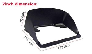 Direct Shopping 4.3\" 5\" 6\" 7\" <strong>Car</strong> Sunshade Navigator GPS Sunshield <strong>Visor</strong> with Hook No Reflective for Automobiles - Product Image 3