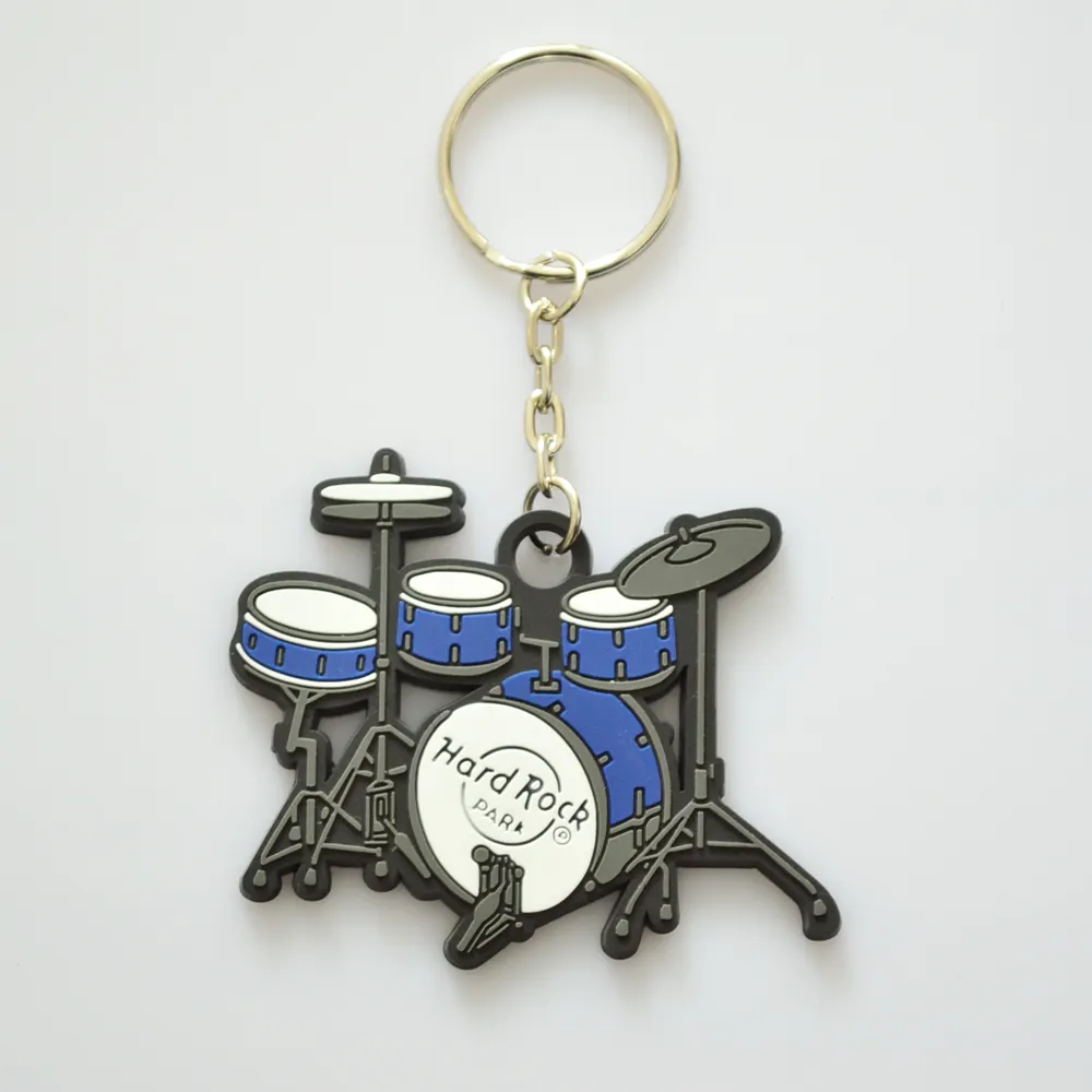 keychain with music sign / solar power flashing lcd keychain
