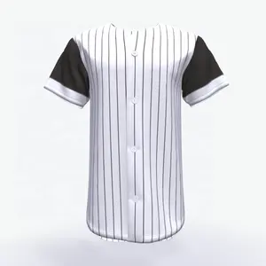 Free style breathable polyester custom team baseball jersey