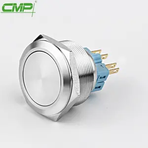 12v Push Button Switch CMP 30mm Metal Stainless Steel Automotive Push Button Switch With 12v Illuminated Offroad Car Colors Led