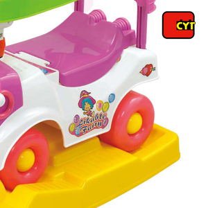 Forma di elefante di plastica camminatore auto per il bambino - Product Image 4