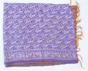 Wholesale Lots Vintage Handmade Silk Kantha Stole/Scarf Buy 50 Pcs in 400 U$D only